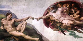 Painting of Michelangelo 1 - Click to Zoom.